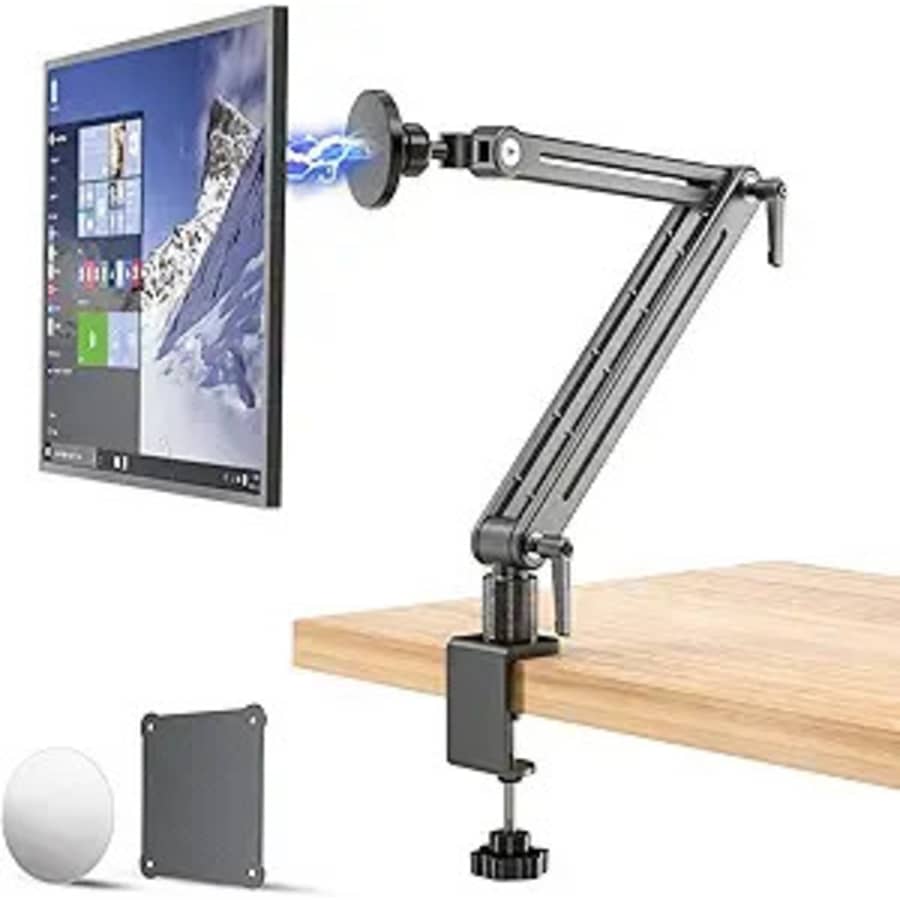 Jakeko Strong Magnetic Portable Monitor Desk Clamp: $27.99