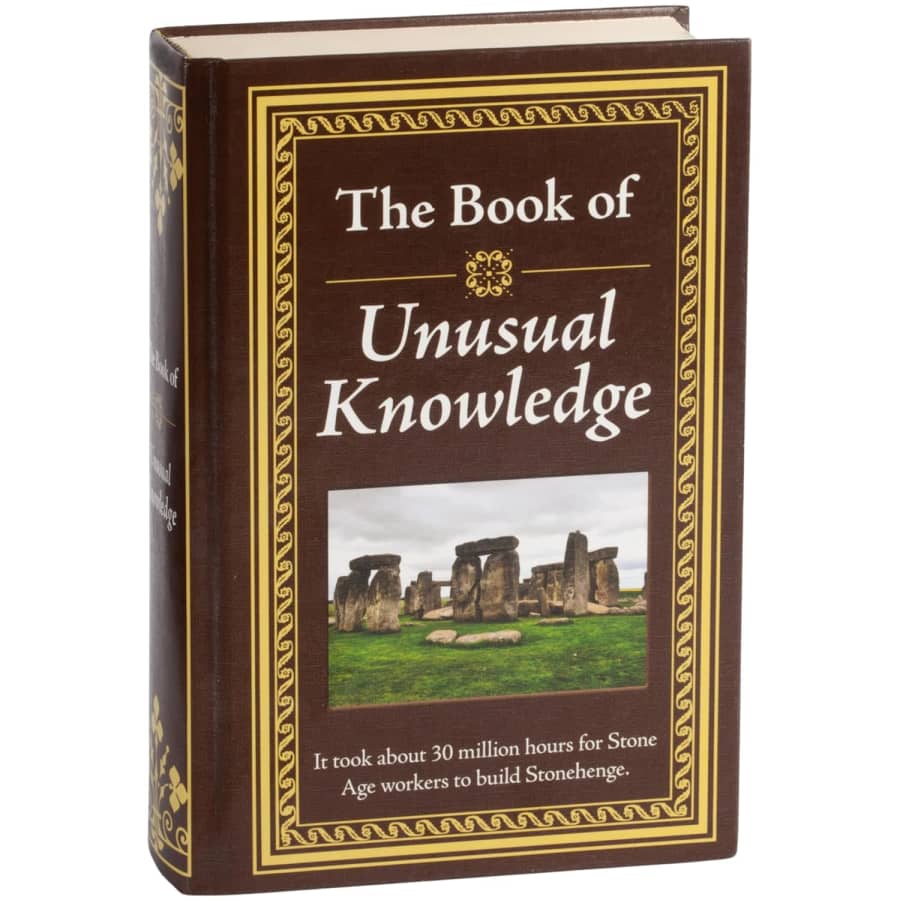 The Book of Unusual Knowledge Hardcover: $6.67 The Book of Unusual Knowledge Hardcover: $6.67