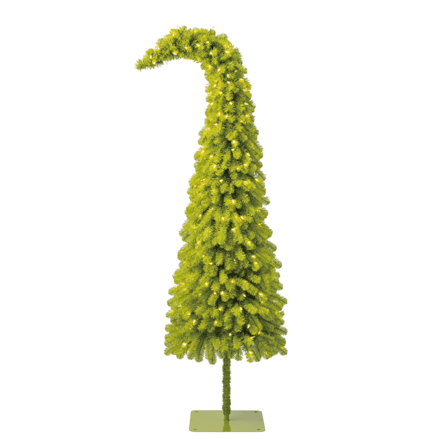 Holiday Time 6ft Pre-Lit Lawndale Spruce Green Artificial Christmas Tree: $61