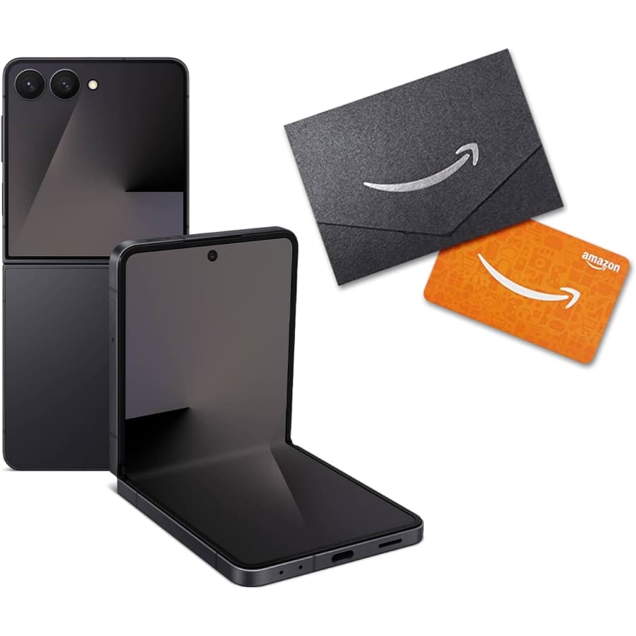 Unlocked Samsung Galaxy Z Flip7 Android Phone at Amazon: From $1,100 w/ $200 Amazon GC Unlocked Samsung Galaxy Z Flip7 Android Phone at Amazon: From $1,100 w/ $200 Amazon GC