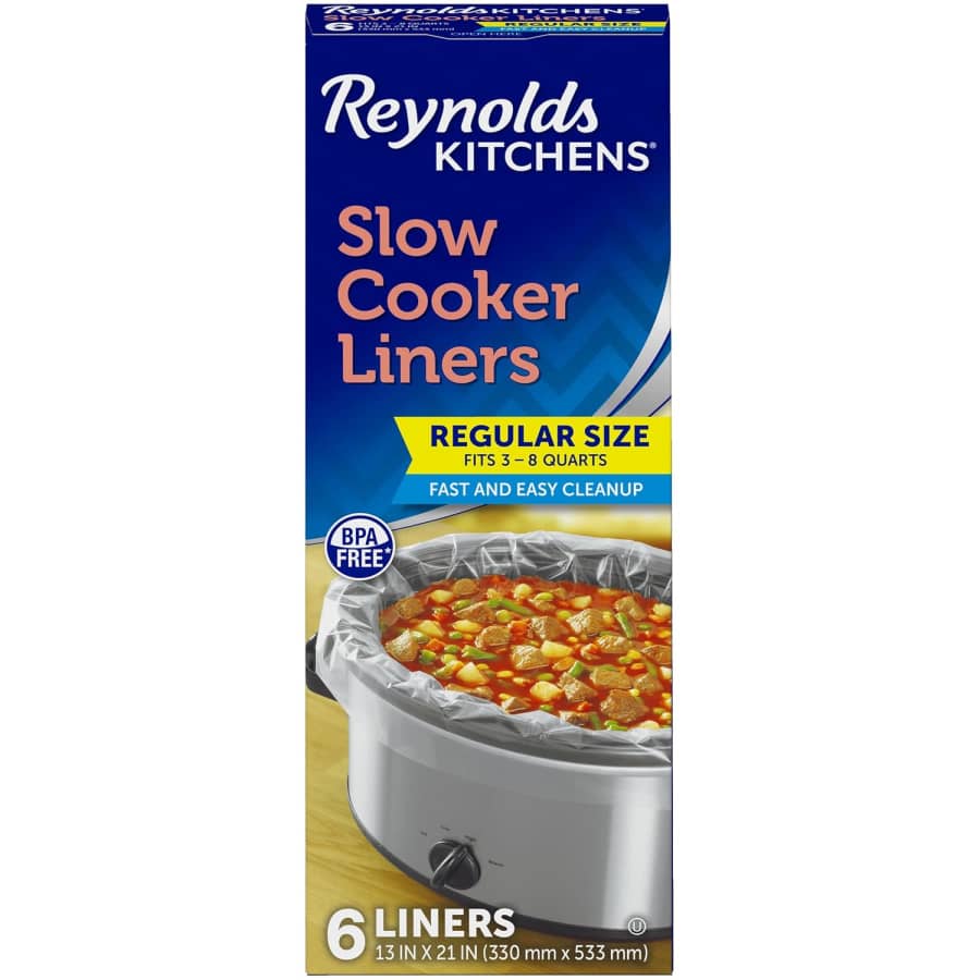 Reynolds Kitchens Slow Cooker Liners 6-Pack: $3.31 via Sub. & Save