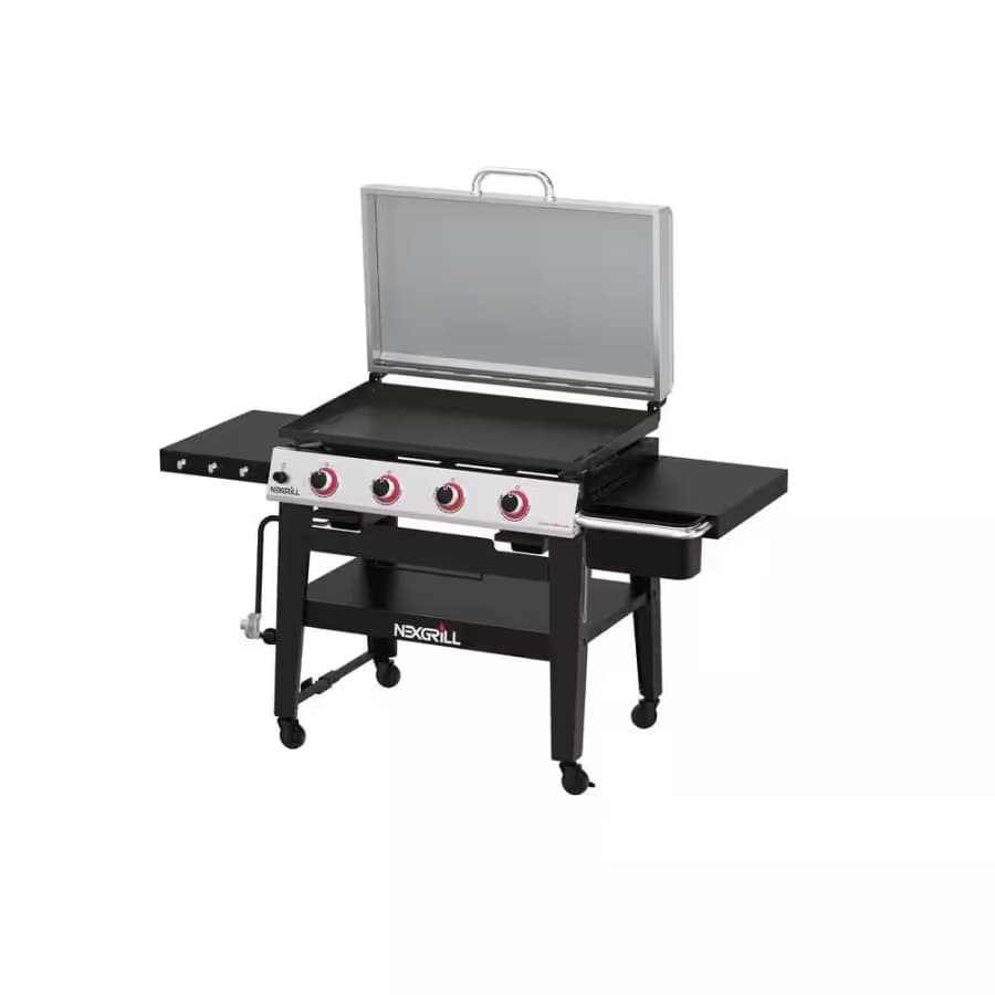 Nexgrill Daytona 4-Burner Propane Gas Grill w/ 36" Flat Top Griddle: $289 Nexgrill Daytona 4-Burner Propane Gas Grill w/ 36" Flat Top Griddle: $289