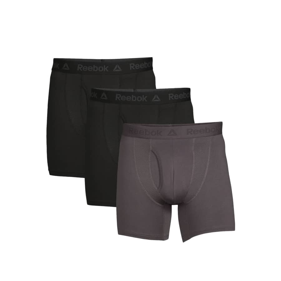 Reebok Men'sTech Comfort Sport Soft Boxer Brief 3-Pack: $7.99 Reebok Men'sTech Comfort Sport Soft Boxer Brief 3-Pack: $7.99
