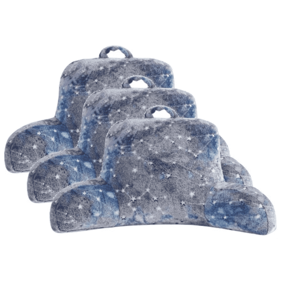 Your Zone Glow-in-the-Dark Backrest Lounger Pillow 3-Pack: $16.88