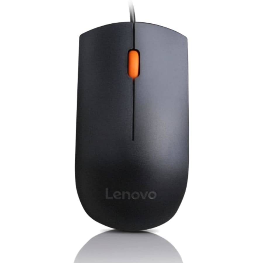 Lenovo 300 Wired USB Mouse: $3.99
