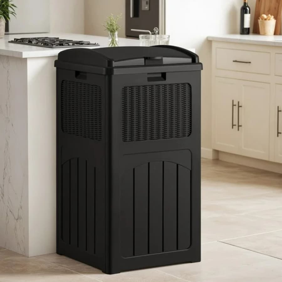 Homall Homes 36-Gallon Trash Can: $54