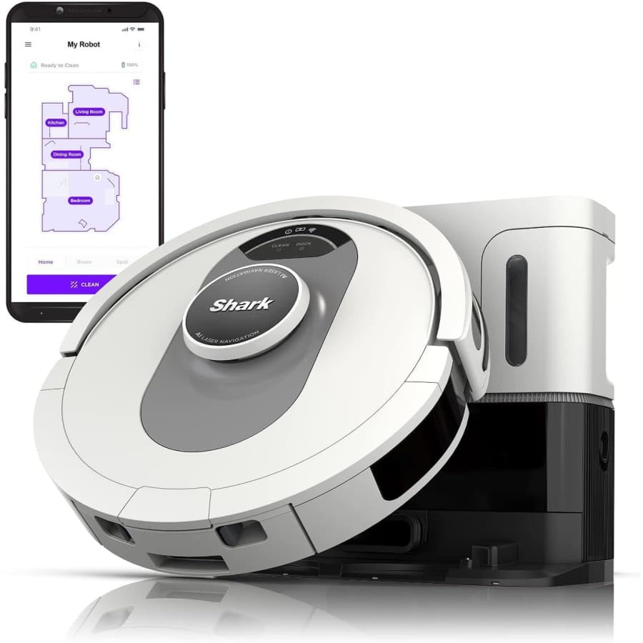 Shark AI Ultra Robot Vacuum w/ Self-Emptying Base: $300 Shark AI Ultra Robot Vacuum w/ Self-Emptying Base: $300