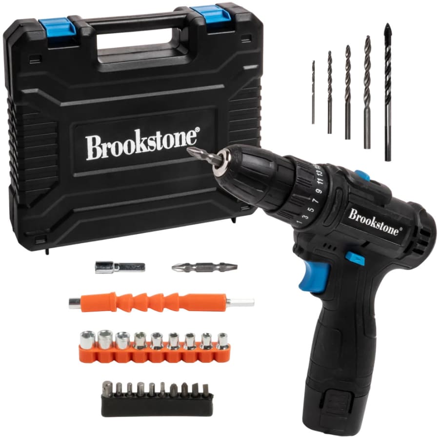 Brookstone 12V Power Drill: $29.99 Brookstone 12V Power Drill: $29.99