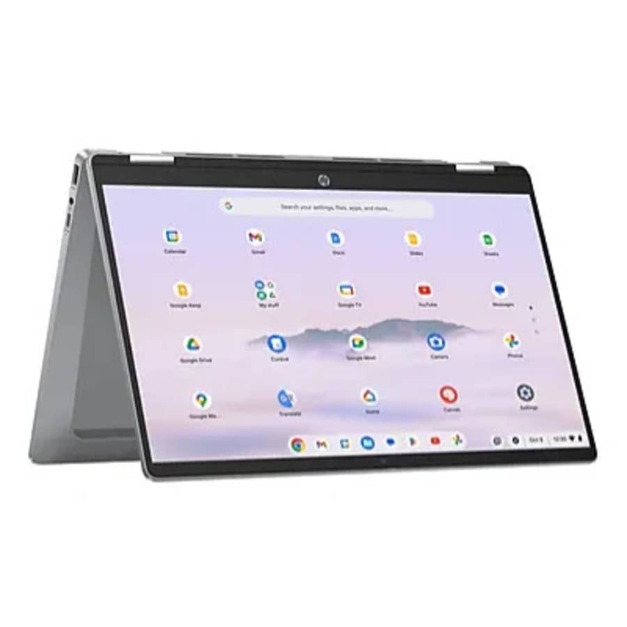 HP Chromebook Plus x360 12th-Gen. i3 14" 2-in-1 Touch Laptop: $400