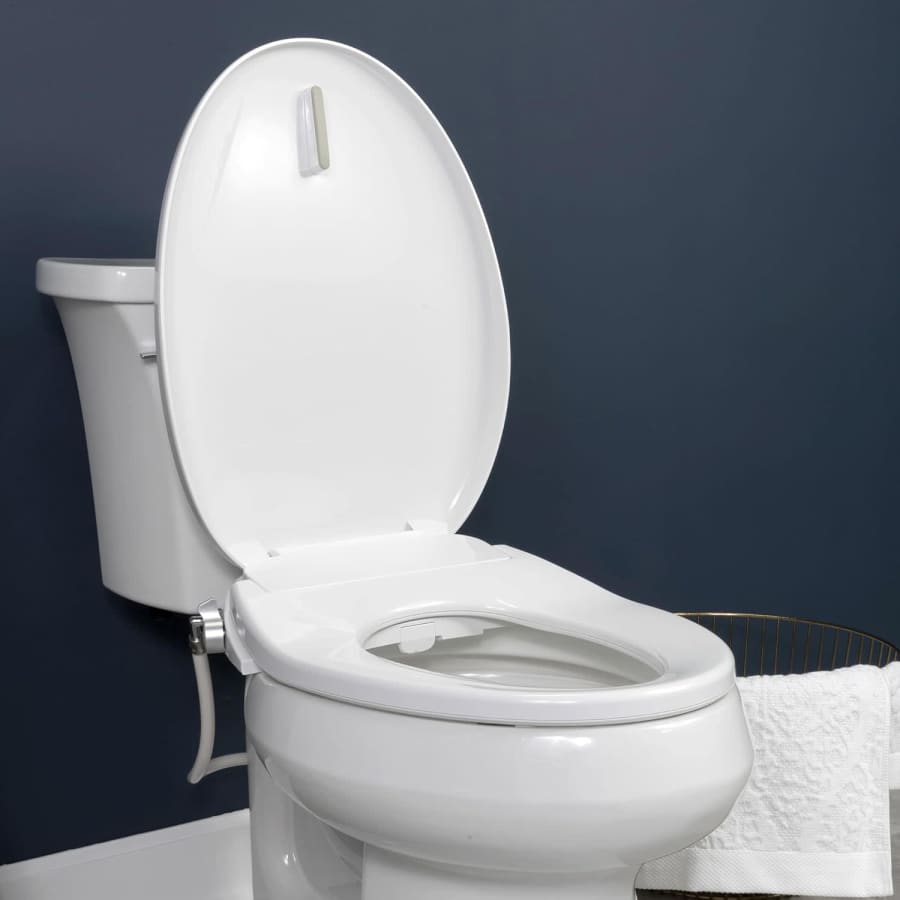 Bio Bidet Low Profile Electric Bidet Toilet Seat: $153