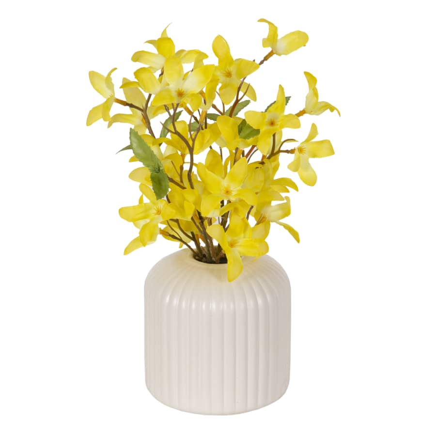 BH&G 10" Artificial Yellow Forsythia in Vase: $5.09 BH&G 10" Artificial Yellow Forsythia in Vase: $5.09