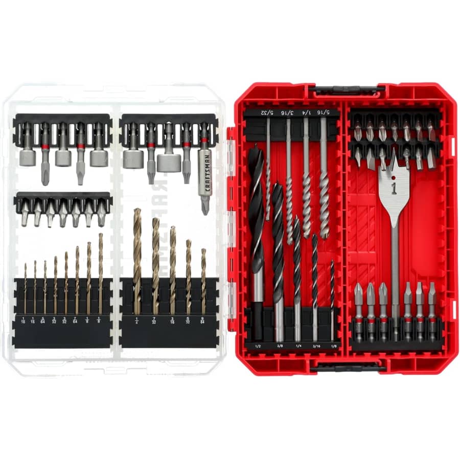 Craftsman 60-Piece Drill Bit Set: $19.99 Craftsman 60-Piece Drill Bit Set: $19.99