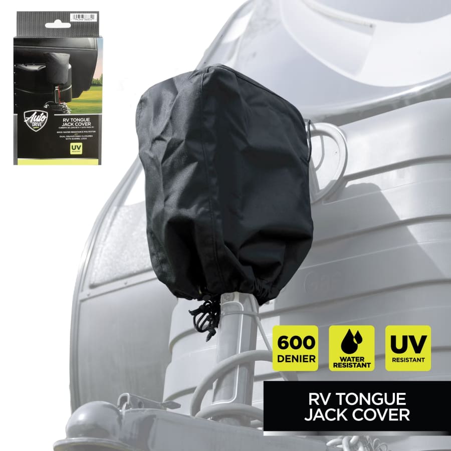 Auto Drive RV Tongue Jack Cover: $3.50