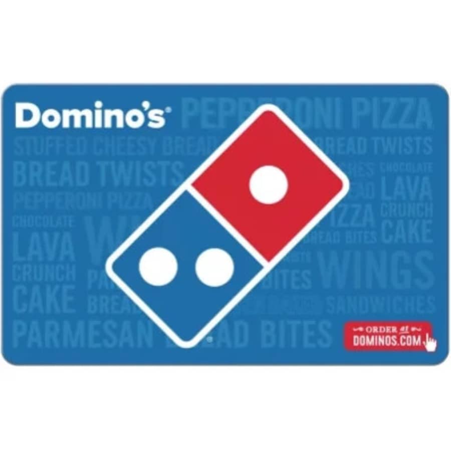 $100 Domino's Gift Card: $70 for members $100 Domino's Gift Card: $70 for members