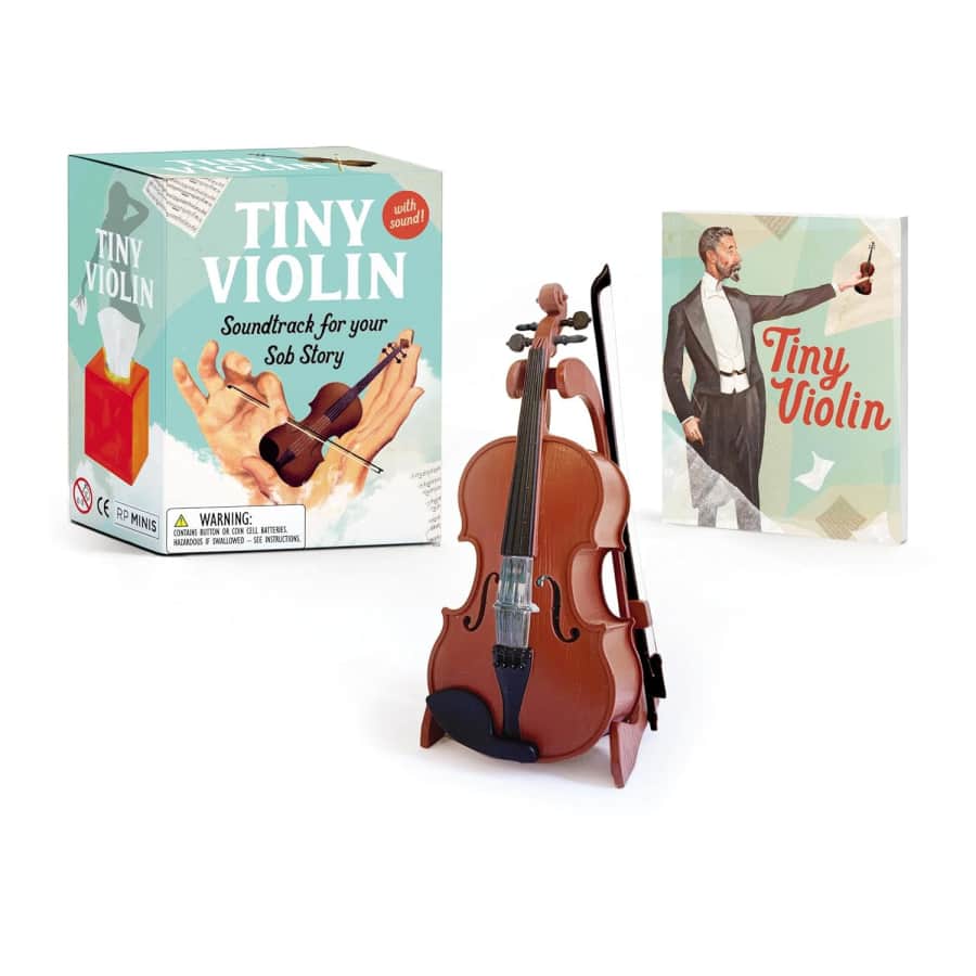 Tiny Violin w/ Accessories: $12 Tiny Violin w/ Accessories: $12