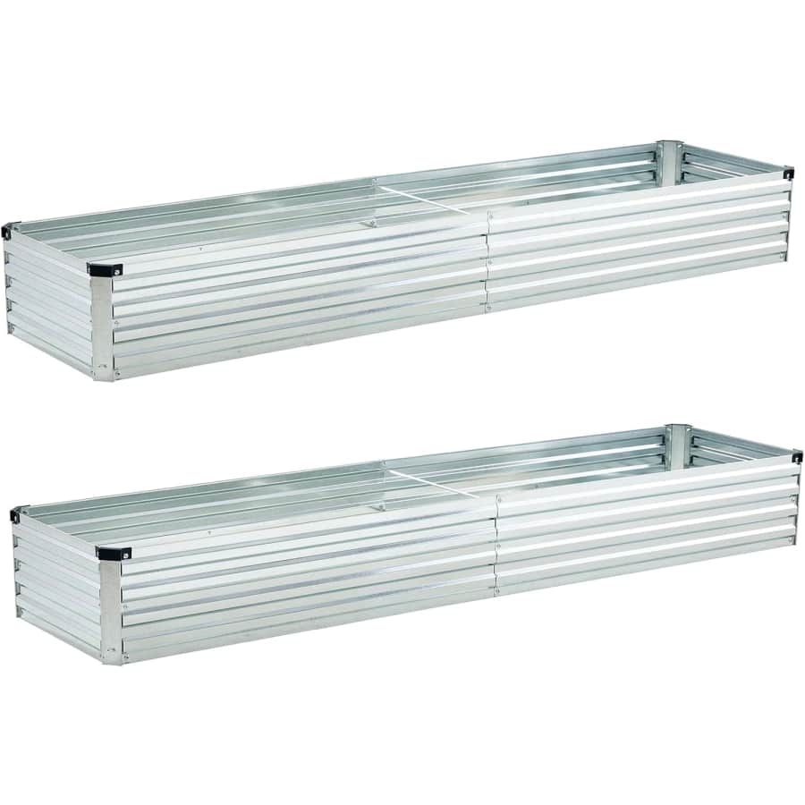 Galvanized Raised Garden Bed 2-Pack: From $60 Galvanized Raised Garden Bed 2-Pack: From $60