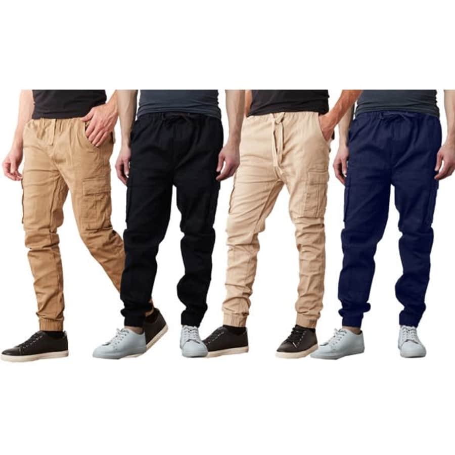Men's Jump Start Cargo Jogger Pants 2-Pack: $23
