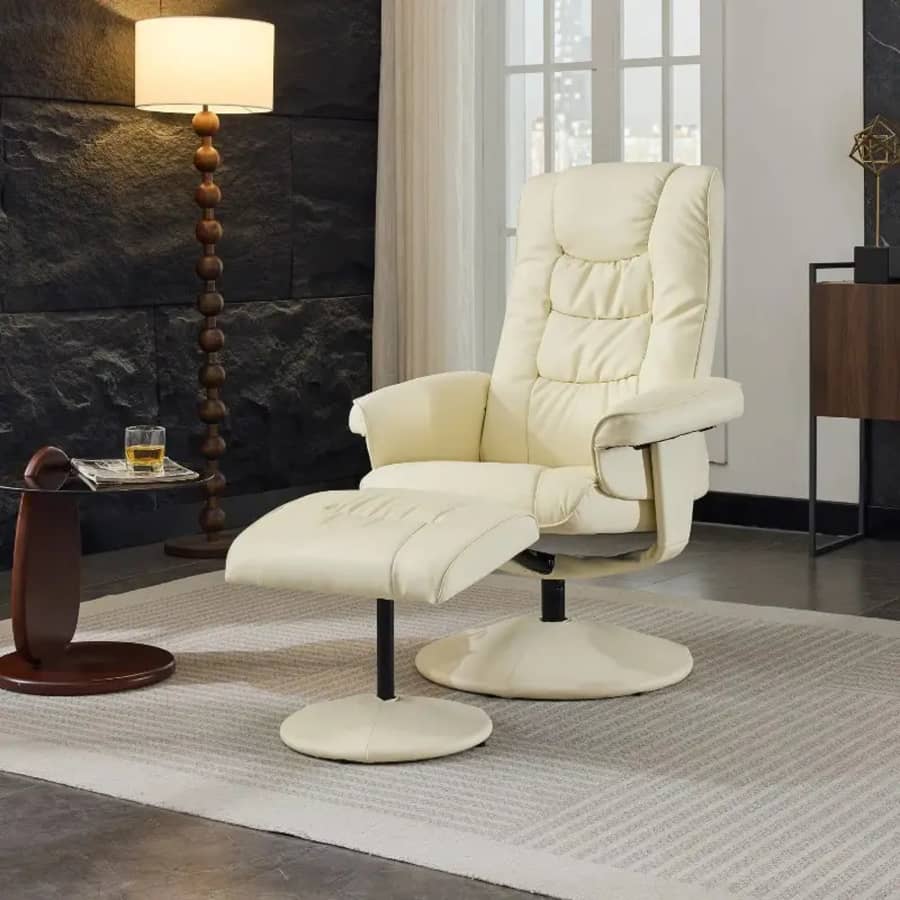 Reclining Chair with Ottoman: $312