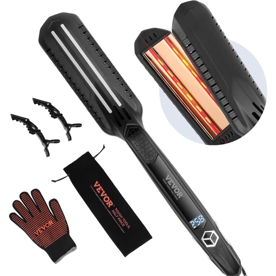 Vevor 1.5" Titanium Hair Straightener: $9.99