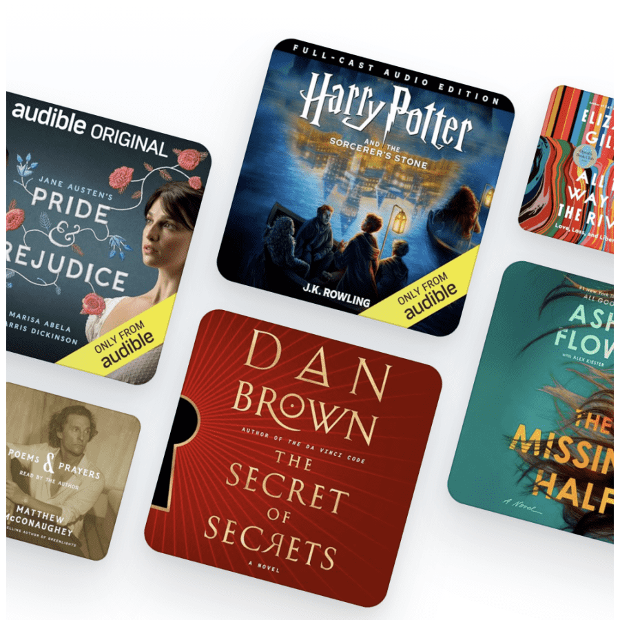 Audible 3-Month Trial: 99c/mo. + $20 Audible credit