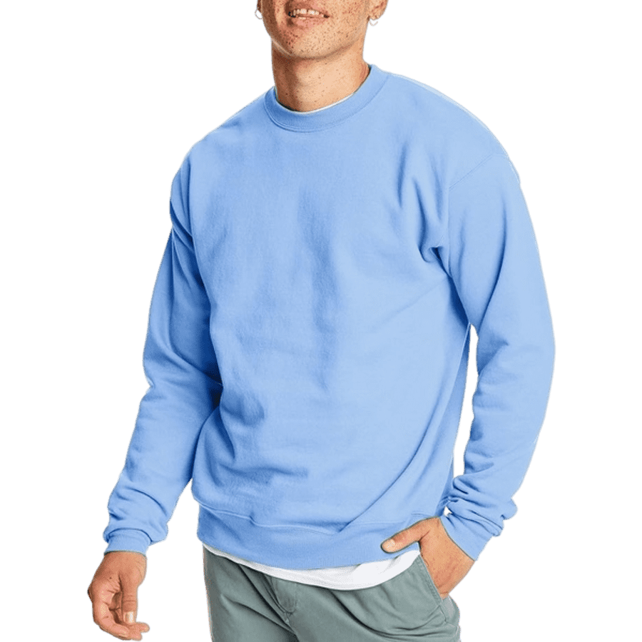 Hanes Men's EcoSmart Sweatshirt 2-Pack: $8 Hanes Men's EcoSmart Sweatshirt 2-Pack: $8