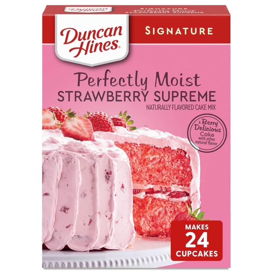 Duncan Hines Signature Strawberry Supreme Cake Mix: $1.22 via Sub & Save