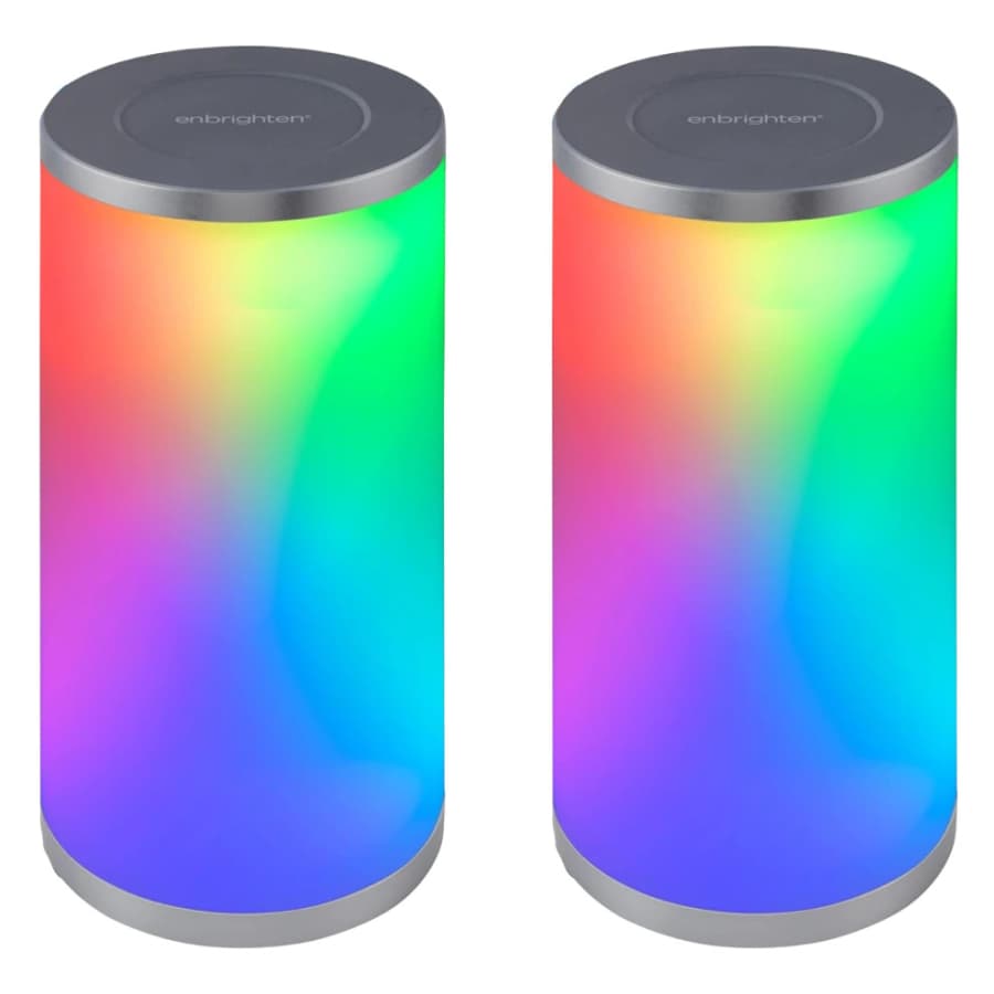 Enbrighten LED Tabletop Lamp 2-Pack: $19.99