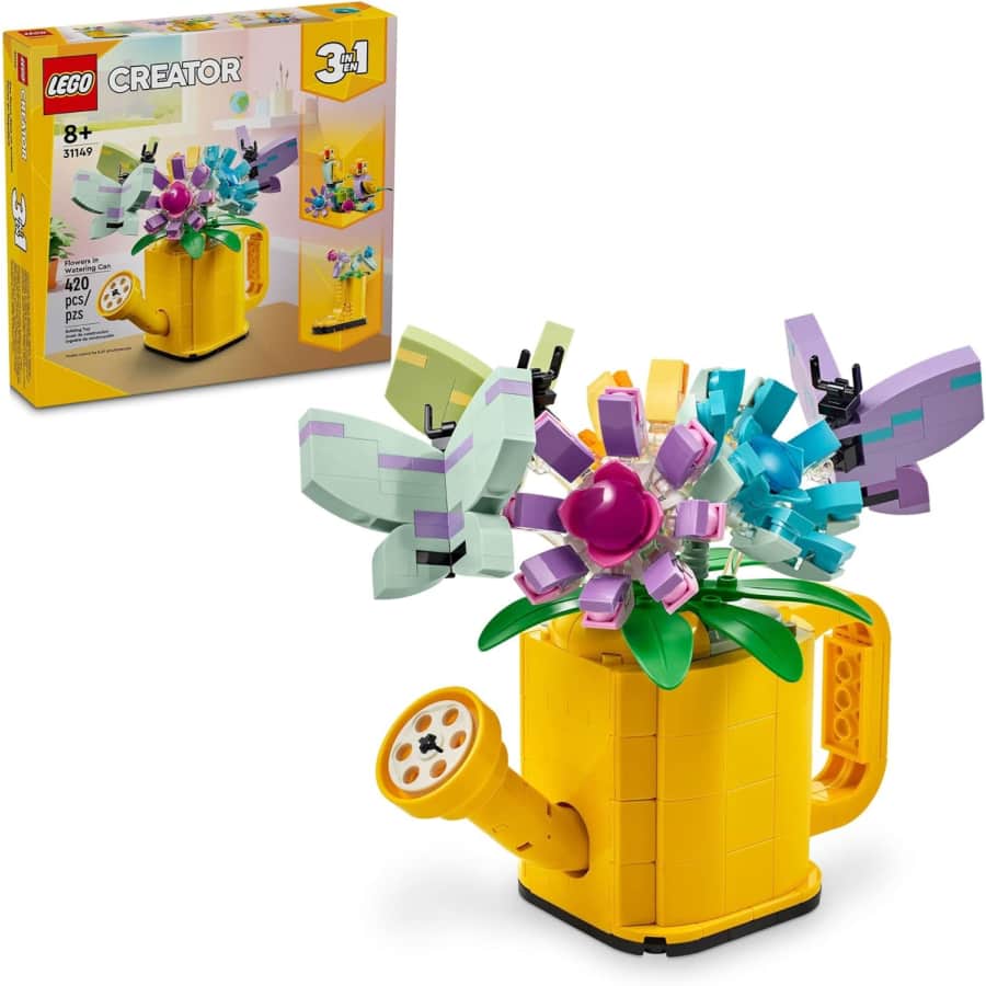 LEGO Creator 3-in-1 Flowers in Watering Can: $23.95 LEGO Creator 3-in-1 Flowers in Watering Can: $23.95