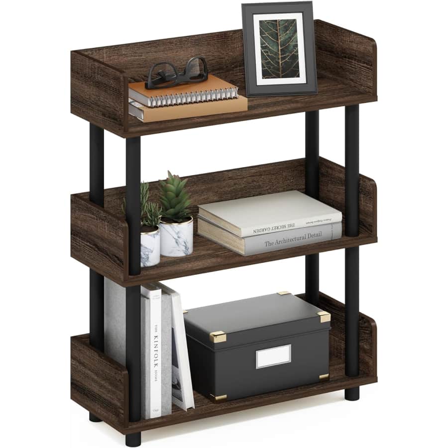 Furinno Turn-N-Tube 3-Tier Display Rack: $24
