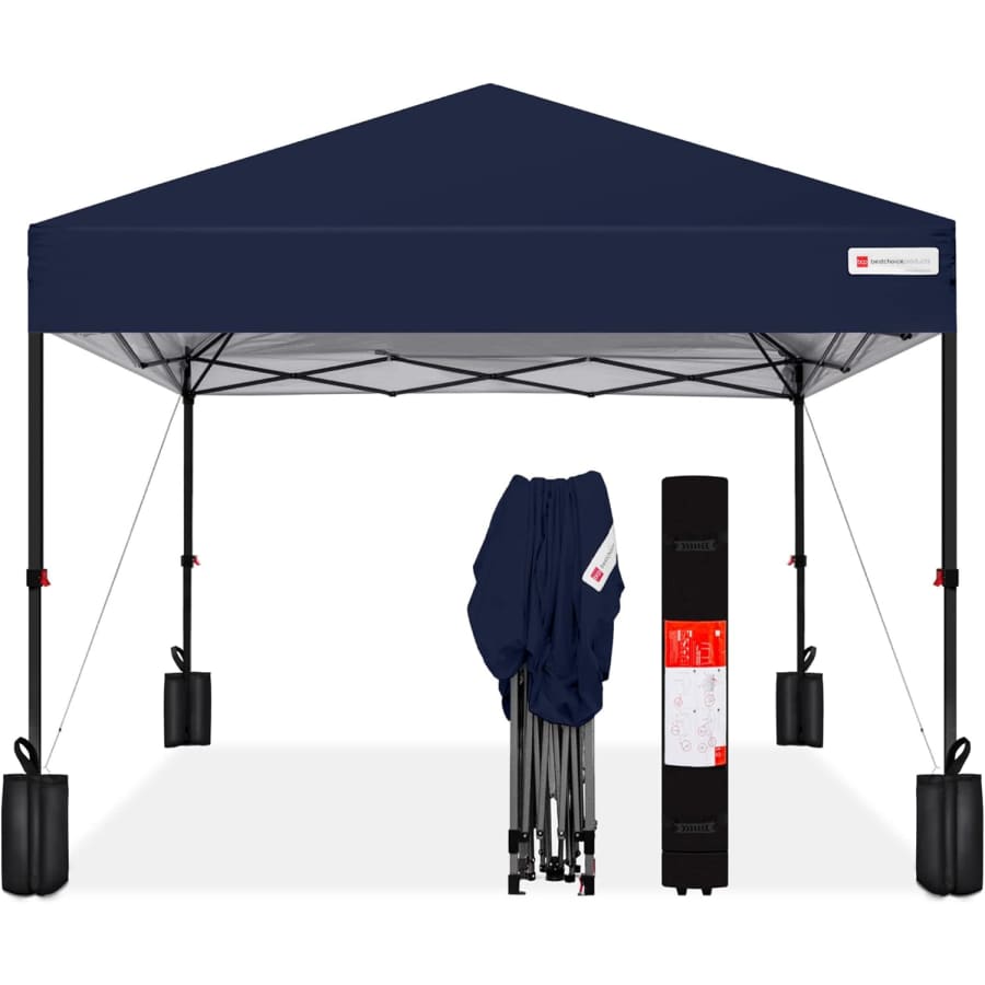 Best Choice Products 10x10-Foot 1-Person Setup Pop Up Canopy: $110