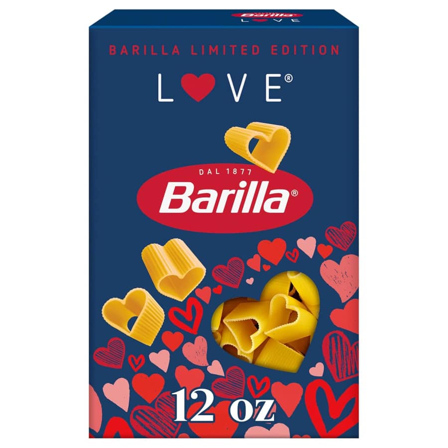 Barilla Limited Edition Love Pasta 12-oz. Box: $1.67 via Sub & Save
