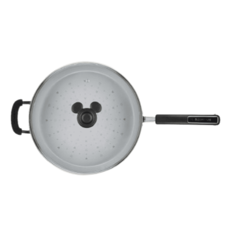 Farberware Disney 4.5-Quart Monochrome Ceramic Saute Pan with Lid: $35 Farberware Disney 4.5-Quart Monochrome Ceramic Saute Pan with Lid: $35