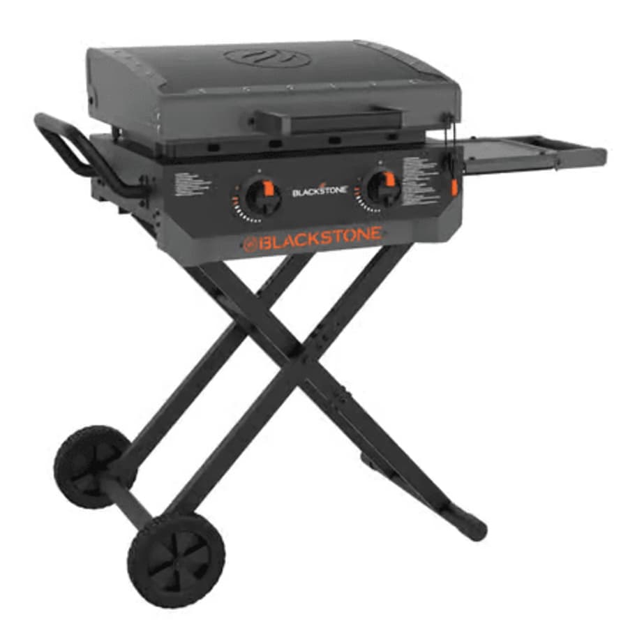 Blackstone 22" 2-Burner Liquid Propane Outdoor Griddle w/ Flex-Fold Legs: $280 Blackstone 22" 2-Burner Liquid Propane Outdoor Griddle w/ Flex-Fold Legs: $280