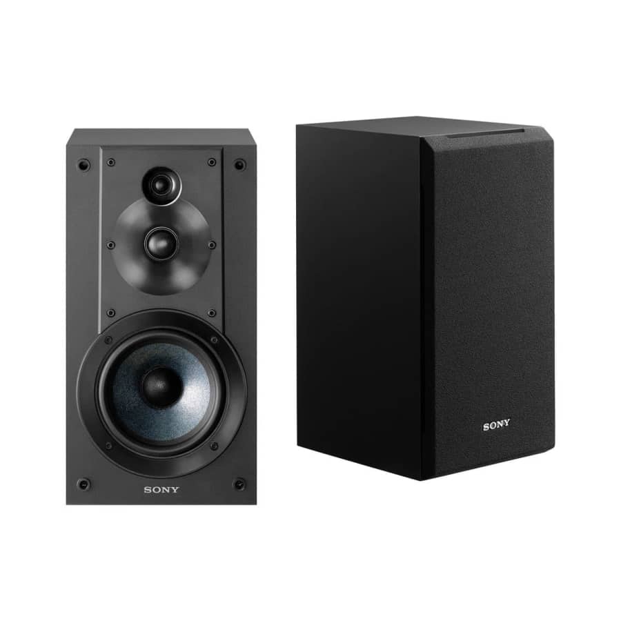 Sony SSCS5 3-Way Bookshelf Speaker Pair: $123