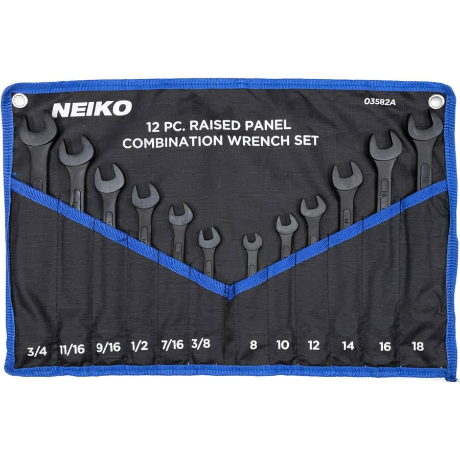 Neiko 12-Piece Combination Wrench Set: $18