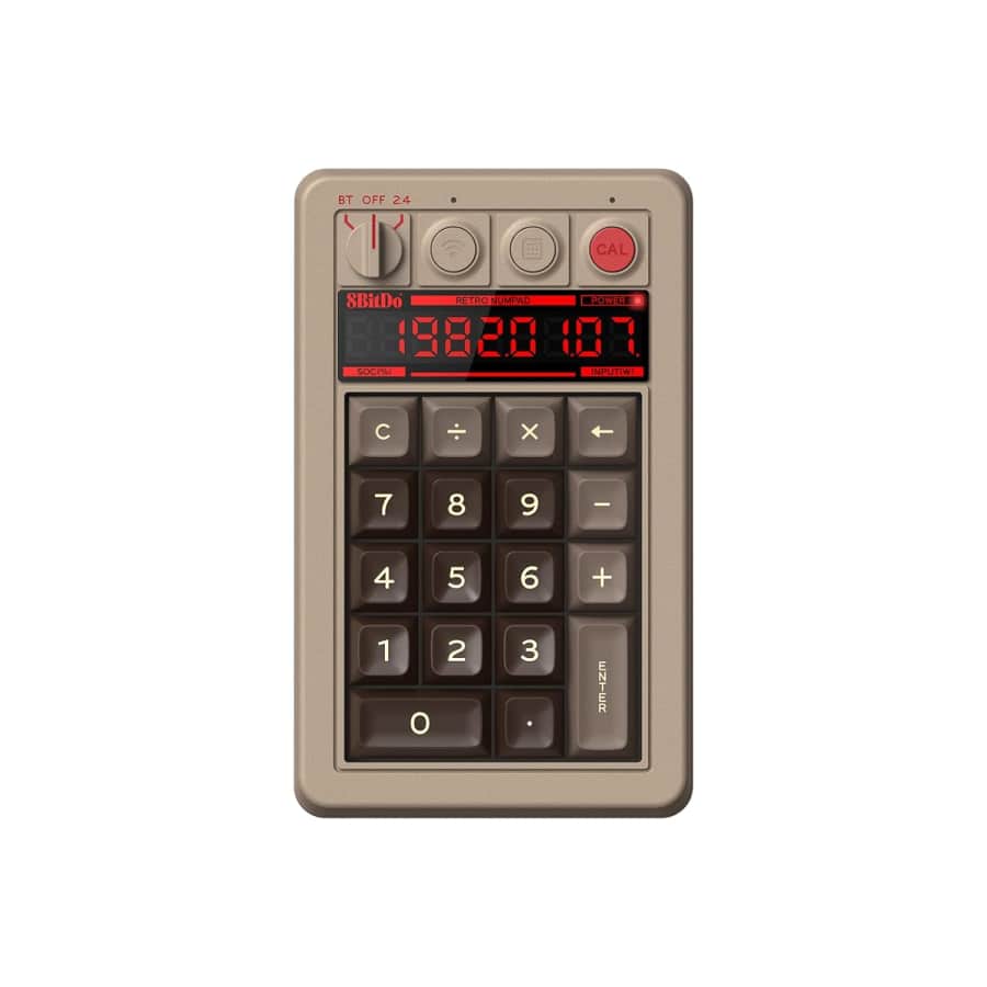 8Bitdo Retro 18 Mechanical Numpad: $37