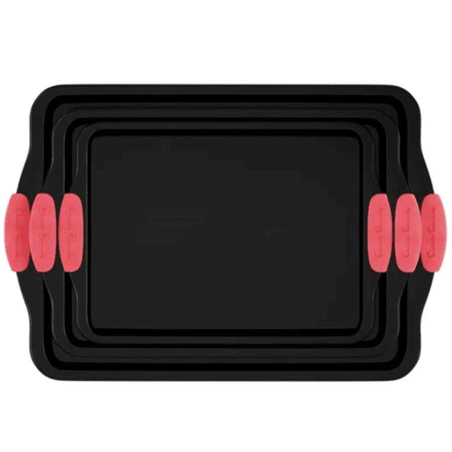 Classic Cuisine 3-Piece Non-Stick Baking Set: $18