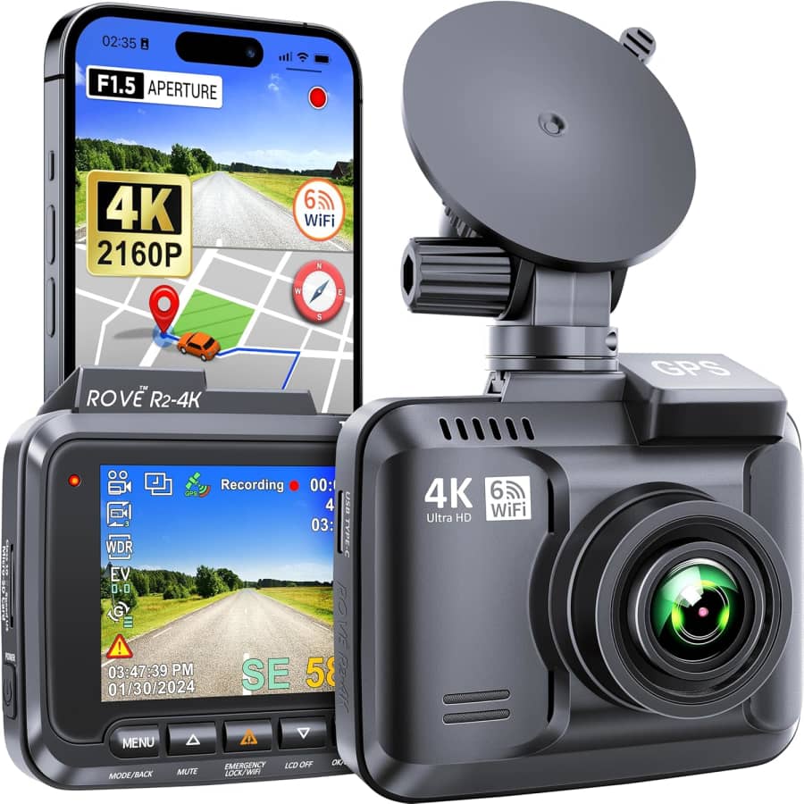 Rove R2-4K Dash Cams and Accessories Deals at Amazon: Up to 47% off Rove R2-4K Dash Cams and Accessories Deals at Amazon: Up to 47% off
