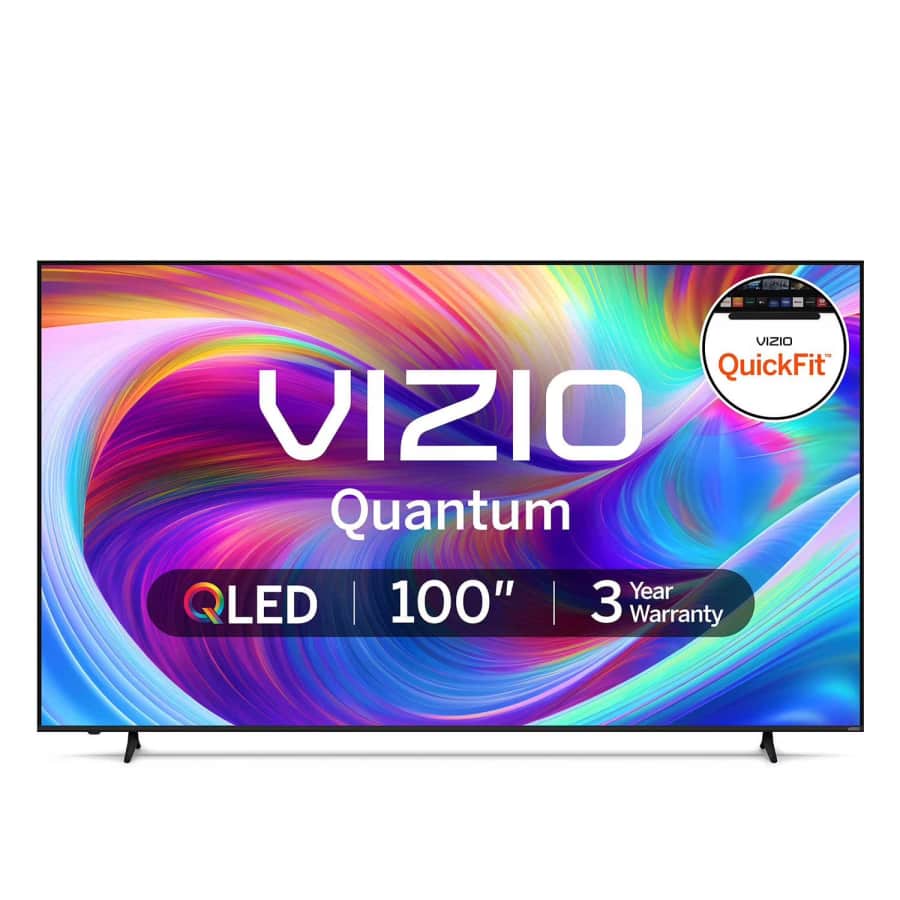 Vizio VQD100M-0809 100" Quantum Series 4K HDR LED UHD Smart TV: $1,298
