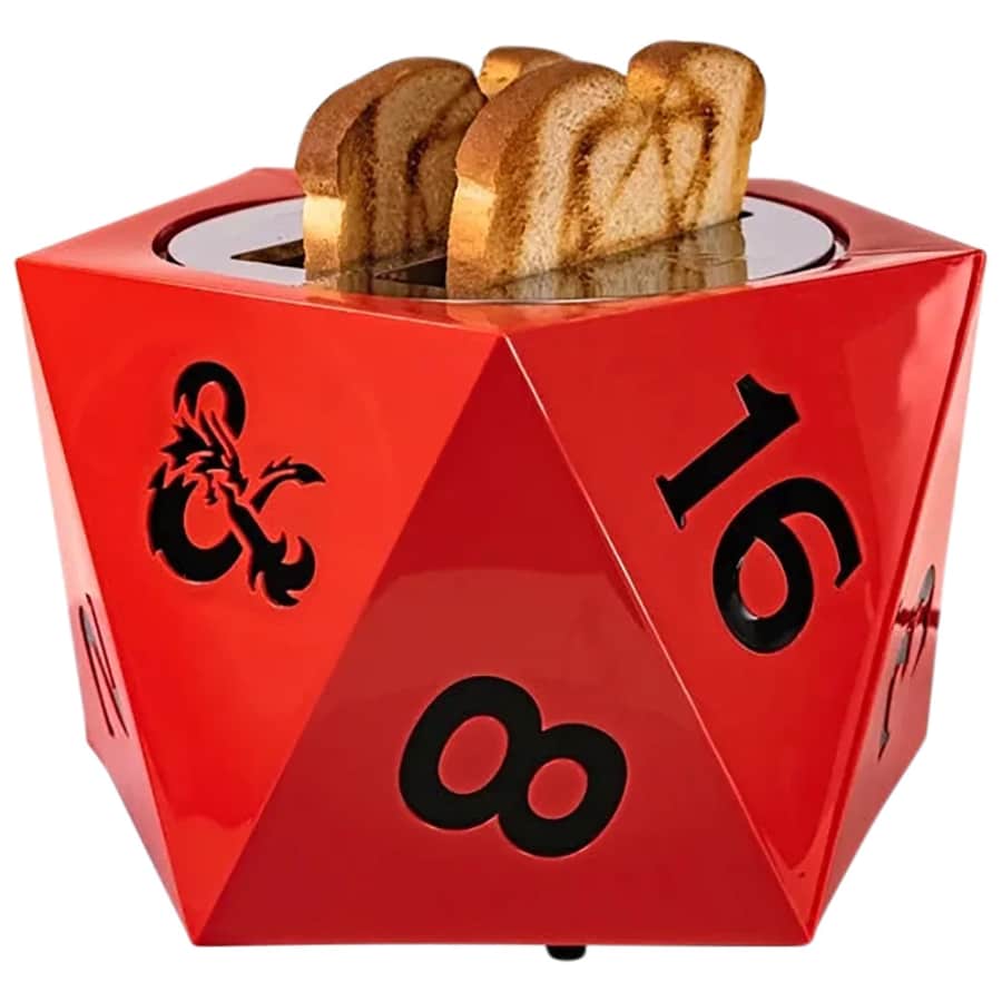 Uncanny Brands Brands Dungeons and Dragons Halo 2-Slice Toaster: $25 Uncanny Brands Brands Dungeons and Dragons Halo 2-Slice Toaster: $25