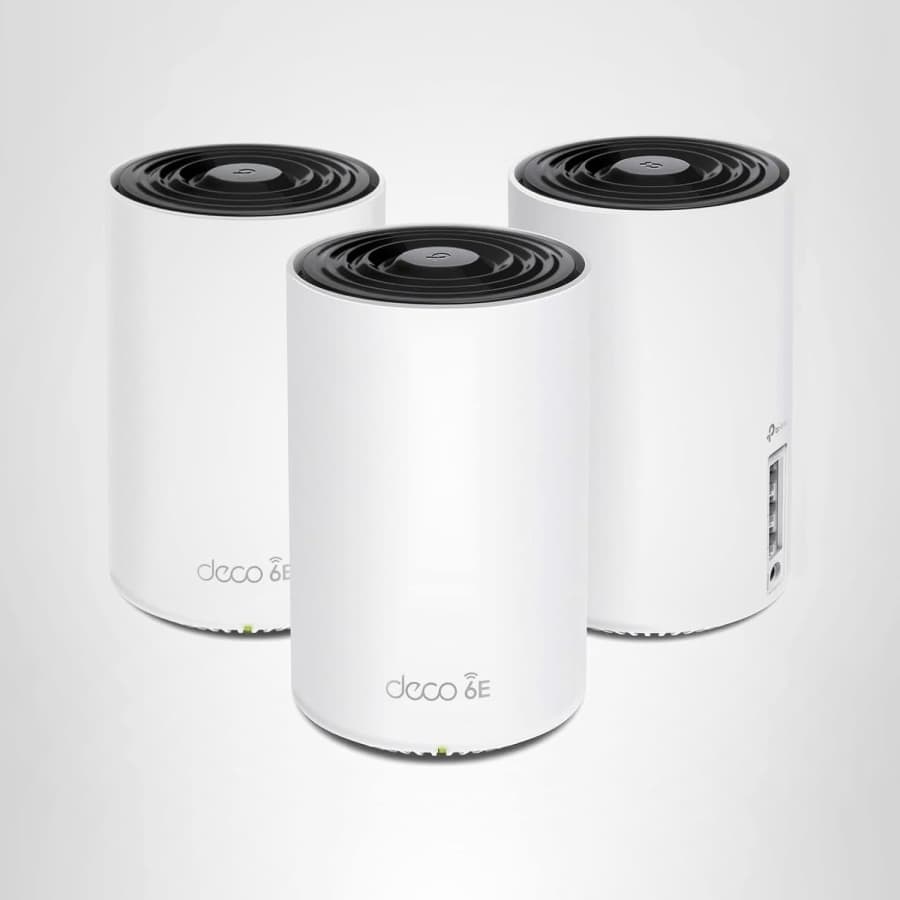 TP-Link Deco XE75 AXE5400 Tri-Band WiFi 6E Mesh System: $200