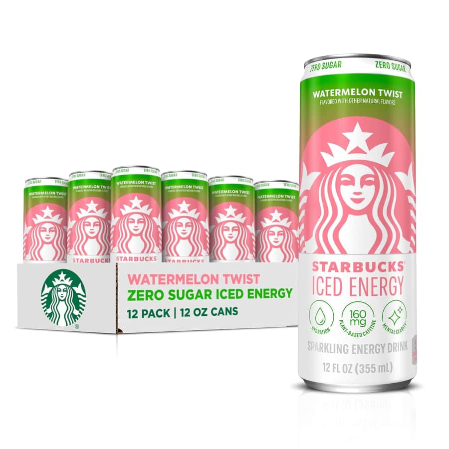Starbucks Zero Sugar Iced Energy Drink 12-Pack: $15 via Sub & Save