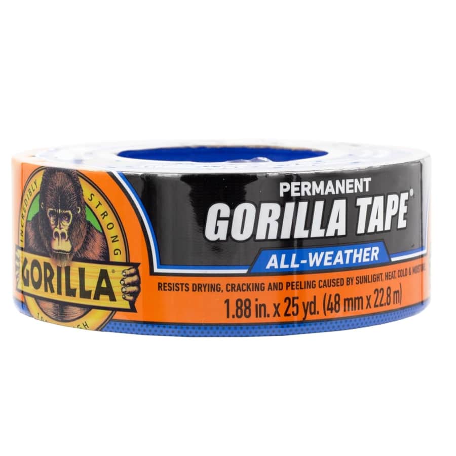 Gorilla All Weather Permanent Duct Tape 25-Yard Roll: $10 Gorilla All Weather Permanent Duct Tape 25-Yard Roll: $10