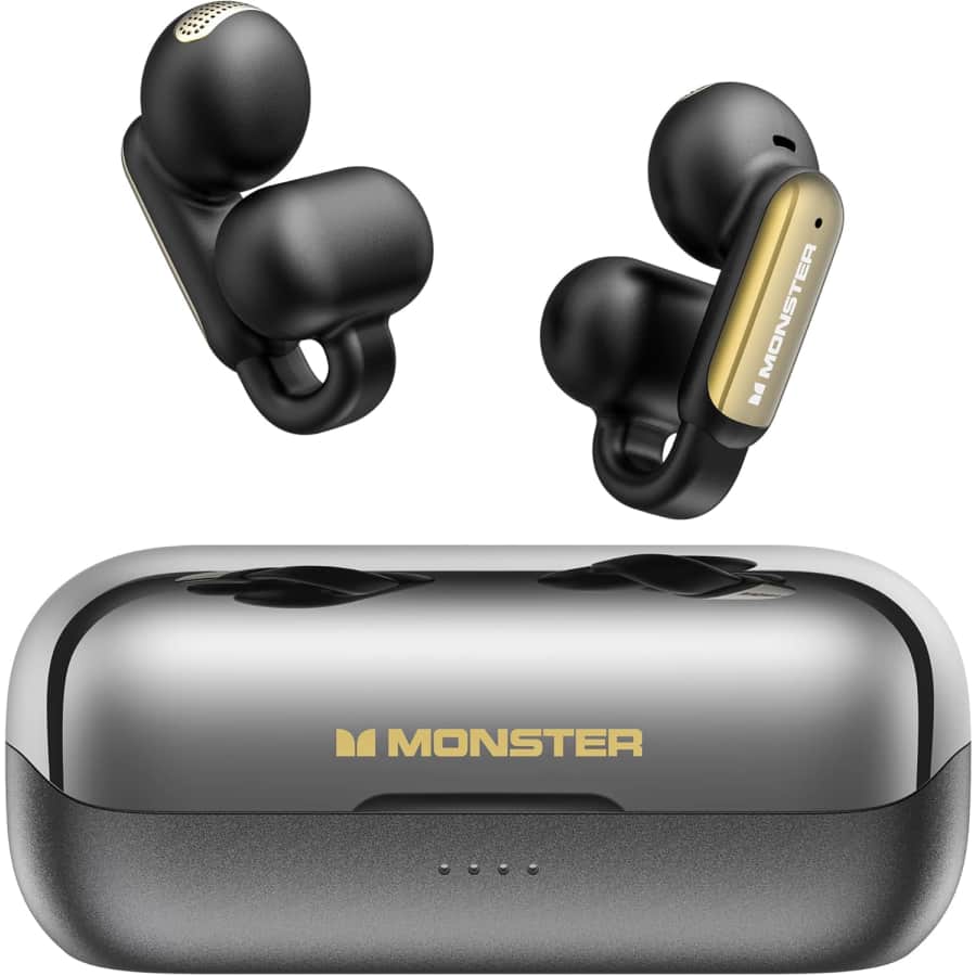 Monster Open AC601 Bluetooth Earbuds: $30 Monster Open AC601 Bluetooth Earbuds: $30