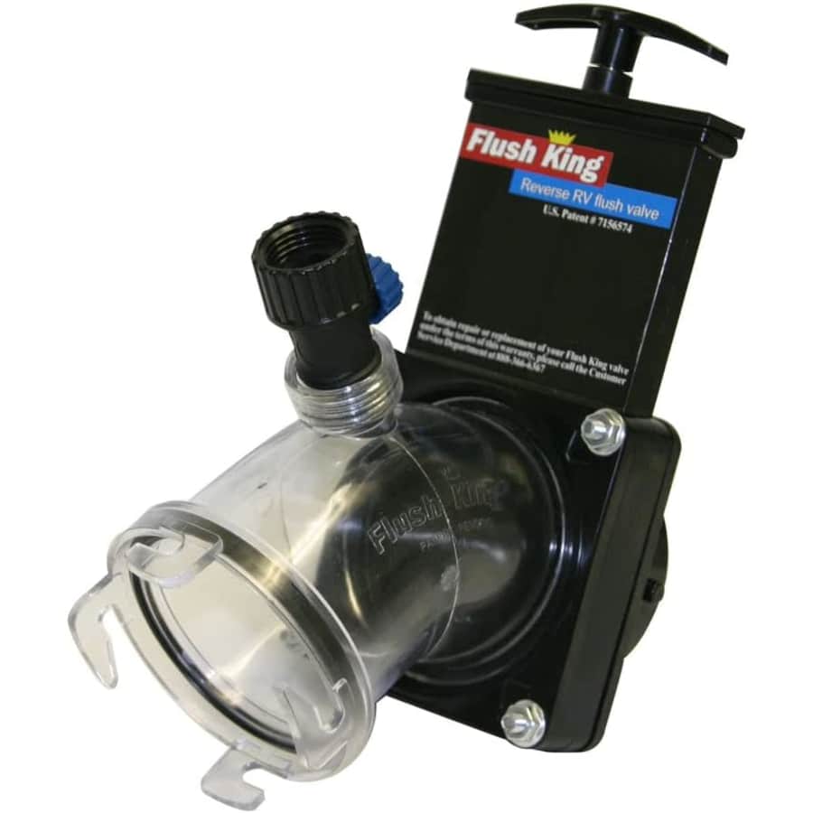 Valterra Flush King 45° RV Flush Valve: $36.37