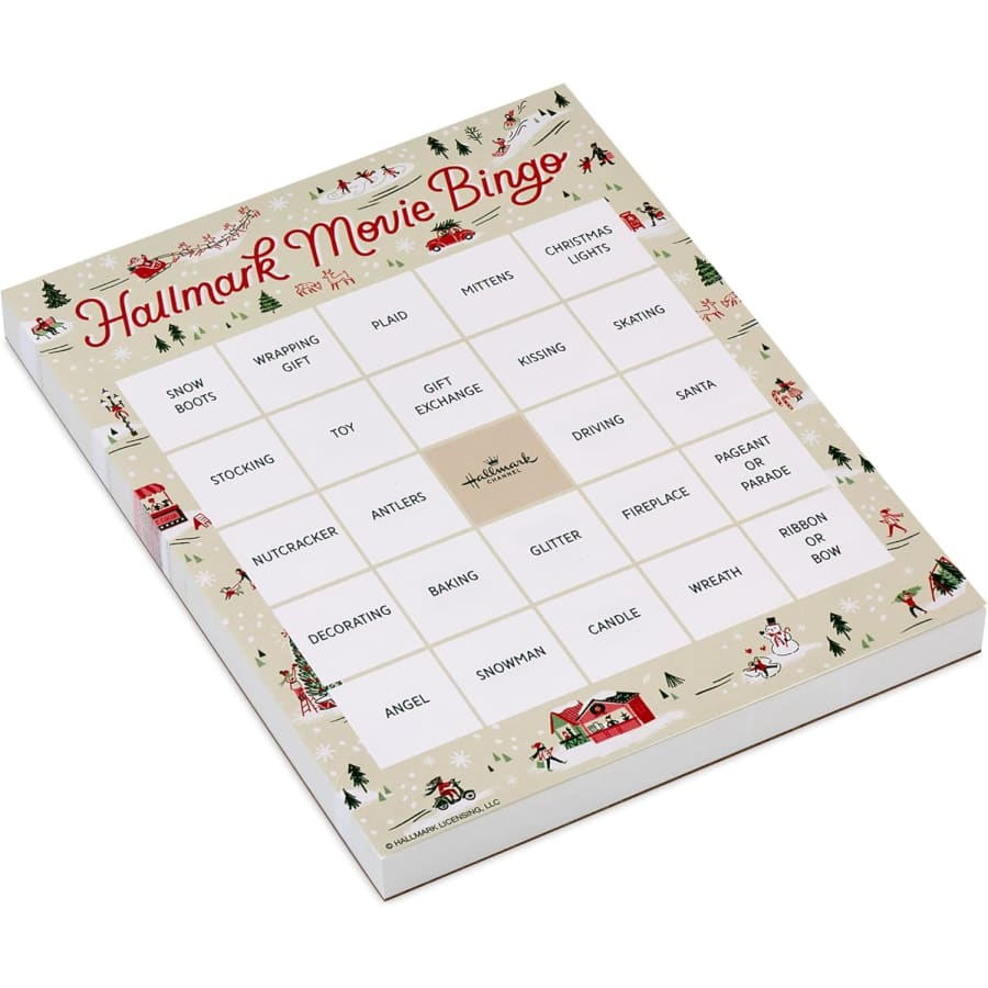 Hallmark Channel Christmas Movie Bingo Game Pad: $8.49 Hallmark Channel Christmas Movie Bingo Game Pad: $8.49