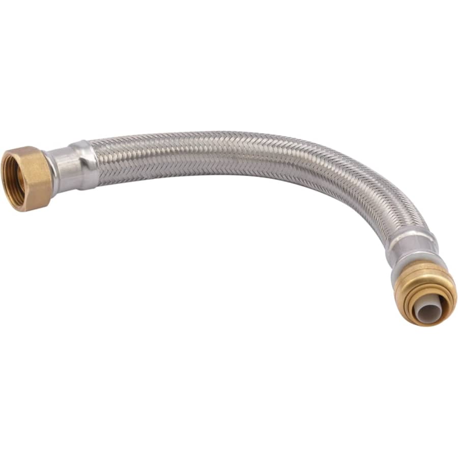 SharkBite 1/2 x 3/4 Inch Water Heater Connector: $11.82 SharkBite 1/2 x 3/4 Inch Water Heater Connector: $11.82