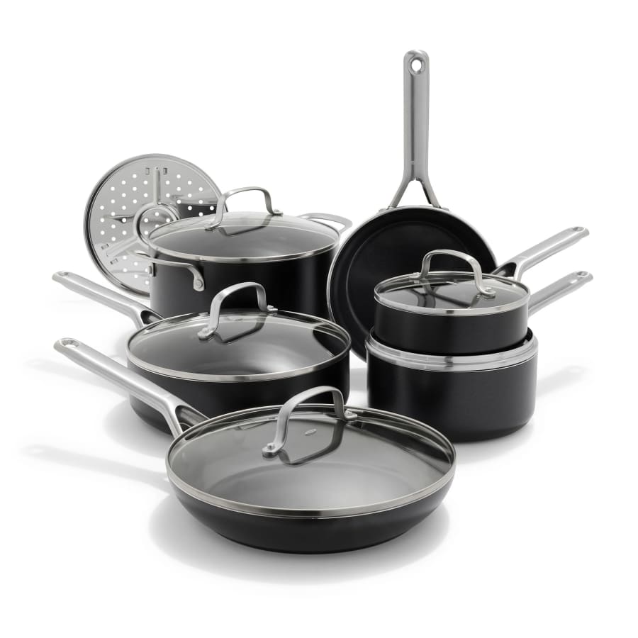 OXO 12-Piece Nonstick Aluminum Cookware Set: $64.50