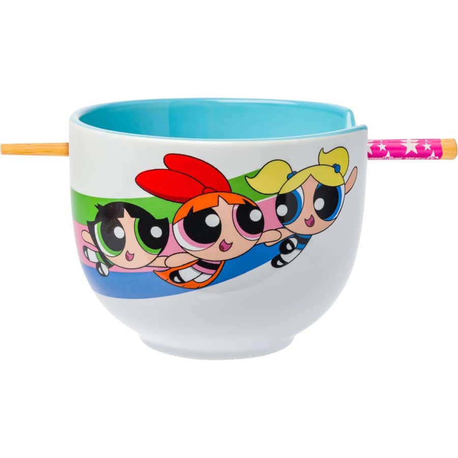 The Powerpuff Girls Ramen Bowl Set: $16 The Powerpuff Girls Ramen Bowl Set: $16