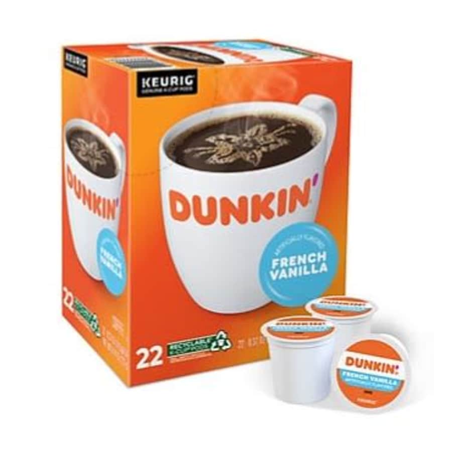 Dunkin' Keurig K-Cup 22-Count Pods: $12.99 Dunkin' Keurig K-Cup 22-Count Pods: $12.99